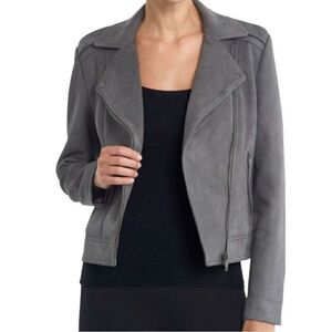 Philosophy Faux Leather Suede Moto Jacket Size Small NWT